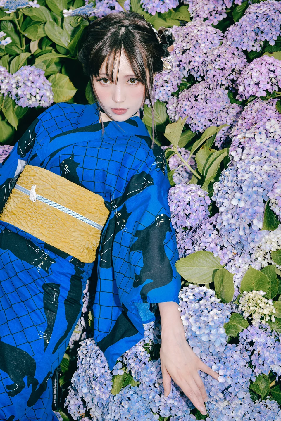 ElyEE子 - Rainy Season Black Cat [38P,4V-93MB] tg@simisebaisi 【丝足阁】009.webp